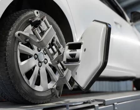 Computerized wheel alignment